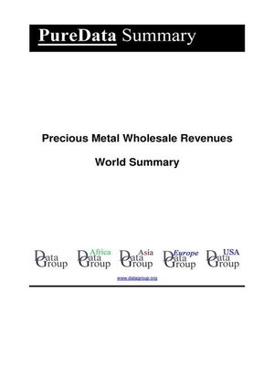 cover image of Precious Metal Wholesale Revenues World Summary